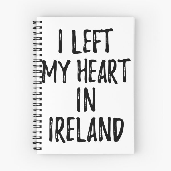 Item preview, I Left My Heart In Ireland Nostalgic Gift for Traveler Missing Home Family Lover designed and sold by Machedafamie.