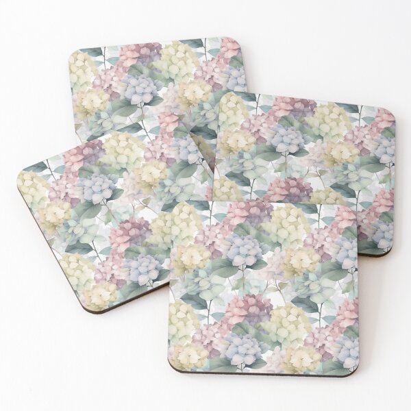 Item preview, Stunning Hydrangea Pastel Pattern designed and sold by sandy3105.
