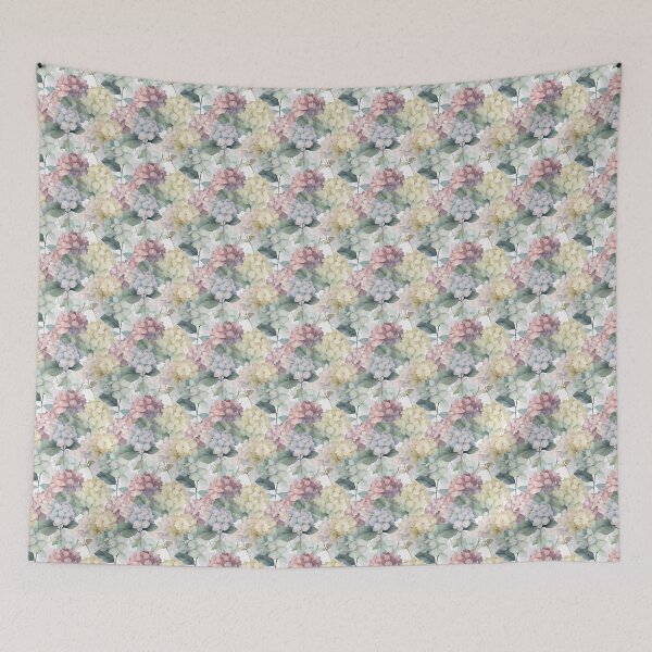 Item preview, Stunning Hydrangea Pastel Pattern designed and sold by sandy3105.