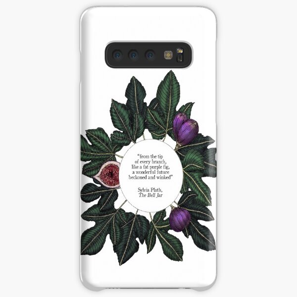 Fig Quote Print - The Bell Jar - Sylvia Plath Samsung Galaxy Snap Case