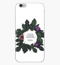 Feigen-Zitat Print - The Bell Jar - Sylvia Plath iPhone-Hülle & Cover