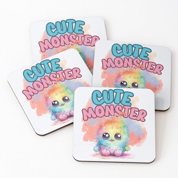 Item preview, Cute funny happy animated monster designed and sold by Mikuszyn.