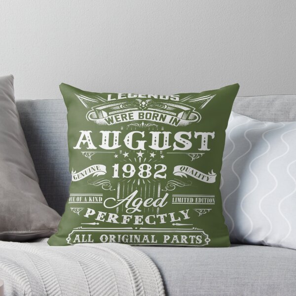 Item preview, 40th Birthday 	 Legends Born In August 1982 40 Years Old 	 	 designed and sold by vfbhxwdlah61.