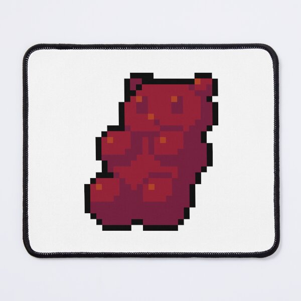 Item preview, Pixel Gummy Bear - pixel food art designed and sold by LittleFoodShop.