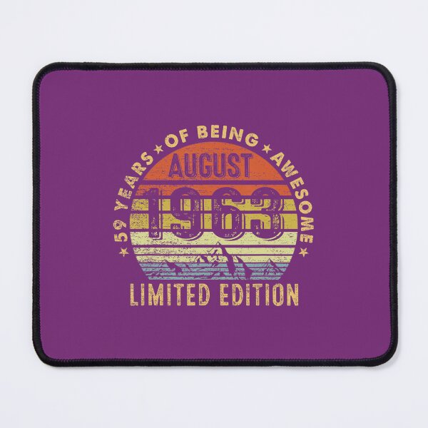 Item preview, 59 Year Old Awesome Since August 1963 59th Birthday DM66611 designed and sold by kkeearfwv10.