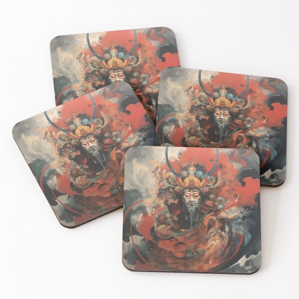Item preview, Samourai Abstract Oil designed and sold by Drealm.