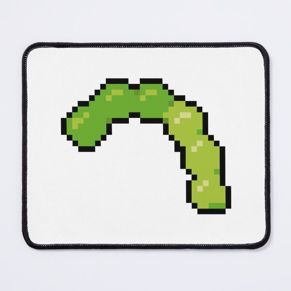 Item preview, Pixel Gummy worm - pixel food art designed and sold by LittleFoodShop.