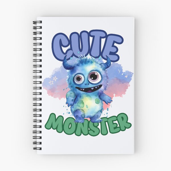 Item preview, Cute funny happy animated monster designed and sold by Mikuszyn.