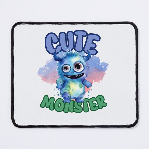Item preview, Cute funny happy animated monster designed and sold by Mikuszyn.