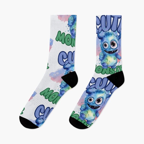 Item preview, Cute funny happy animated monster designed and sold by Mikuszyn.
