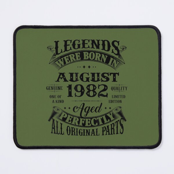 Item preview, 40th Birthday Legends Born In August 1982 40 Years Old designed and sold by vfbhxwdlah61.