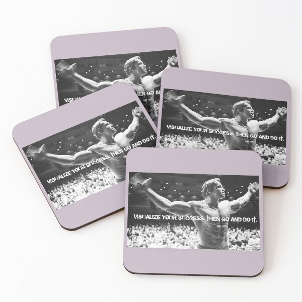 Item preview, Arnold Schwarzenegger Visualize your success then go and do it designed and sold by DorrisCaister.