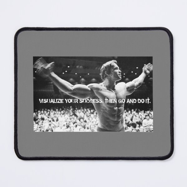 Item preview, Arnold Schwarzenegger Visualize your success then go and do it designed and sold by DorrisCaister.
