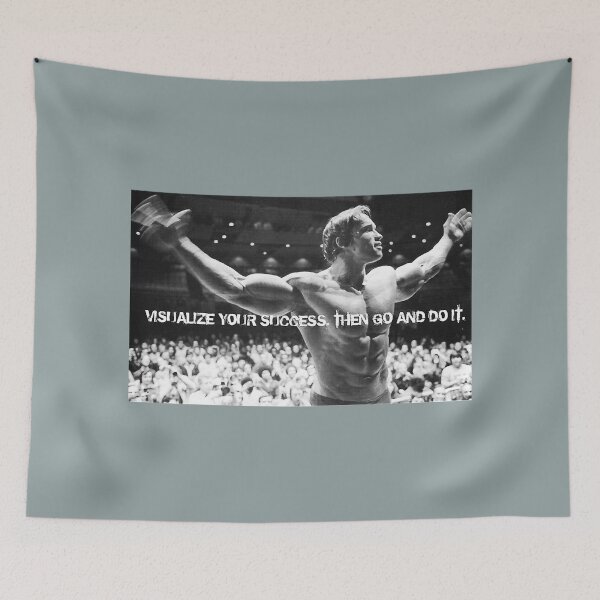 Item preview, Arnold Schwarzenegger Visualize your success then go and do it designed and sold by DorrisCaister.