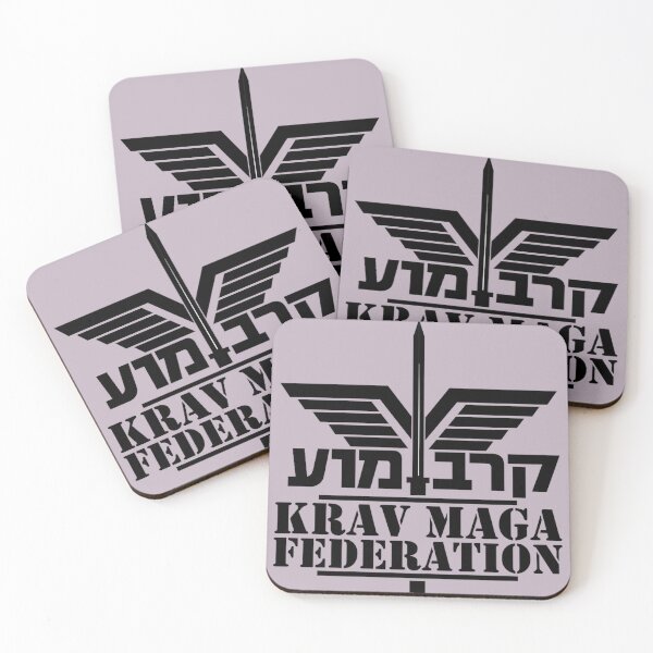 Item preview, Awesome Black Krav Maga Israeli Fighting Combat Design designed and sold by DorrisCaister.