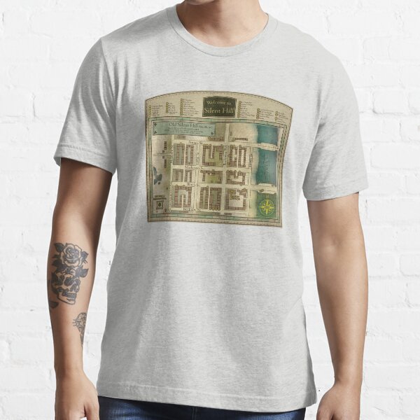 Item preview, Silent Hill Old Town map - antique designed and sold by TearsofEnvy.