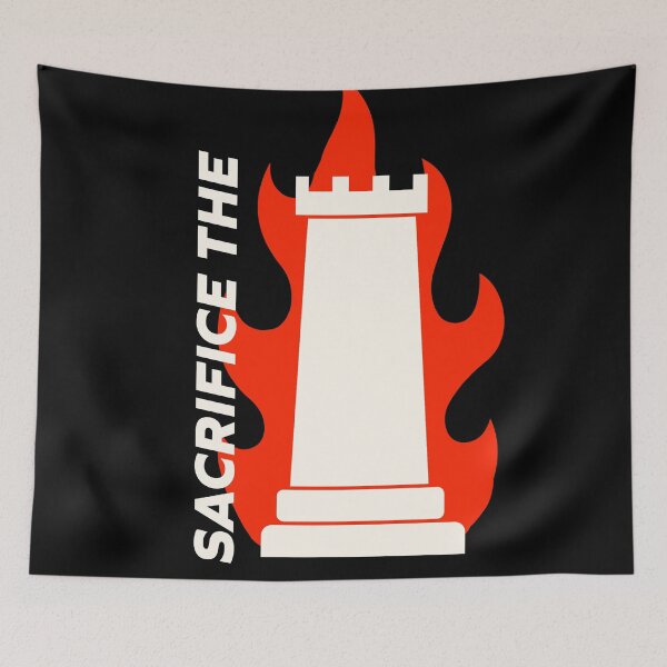 Item preview, Sacrifice the Rook - dark designed and sold by itisjakob.