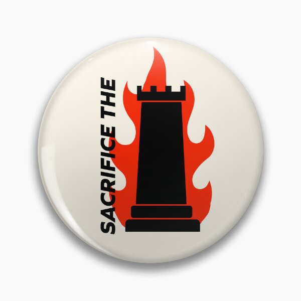Item preview, Sacrifice the Rook - white designed and sold by itisjakob.