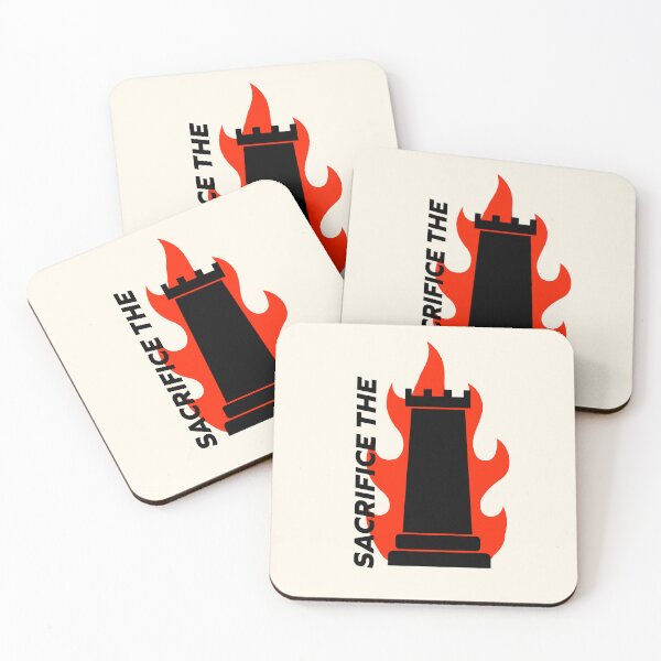 Item preview, Sacrifice the Rook - white designed and sold by itisjakob.
