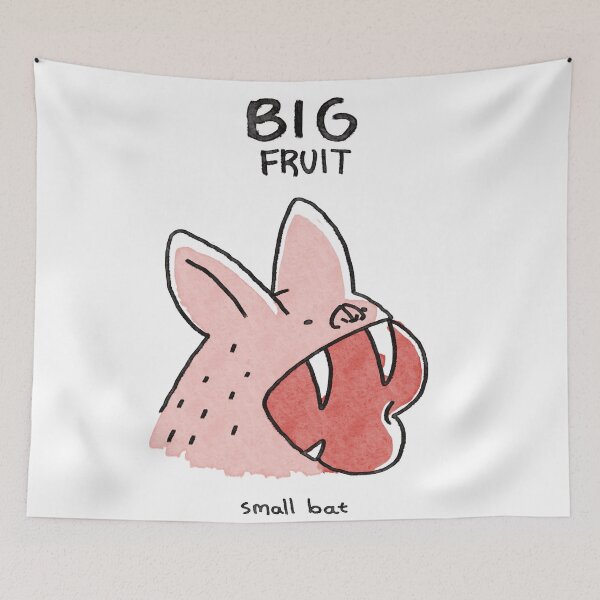 Item preview, Big Fruit Small bat designed and sold by Deathoftheself.