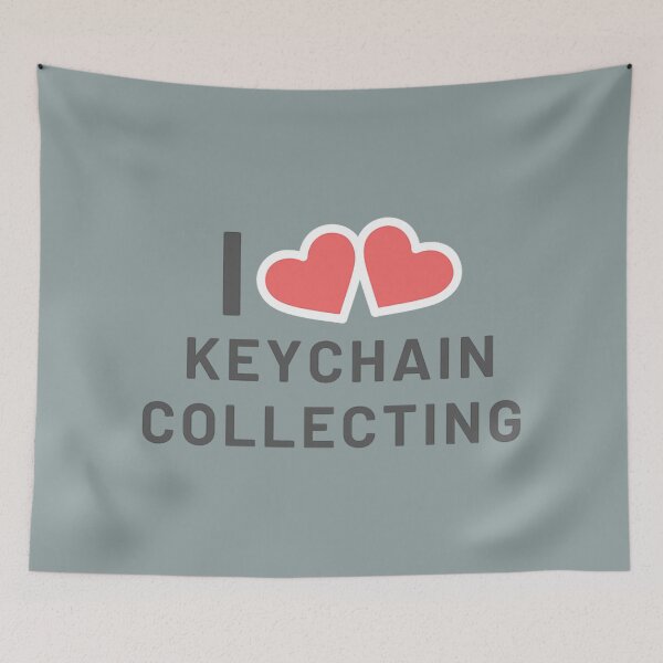 Item preview, I love keychain collecting designed and sold by DorrisCaister.