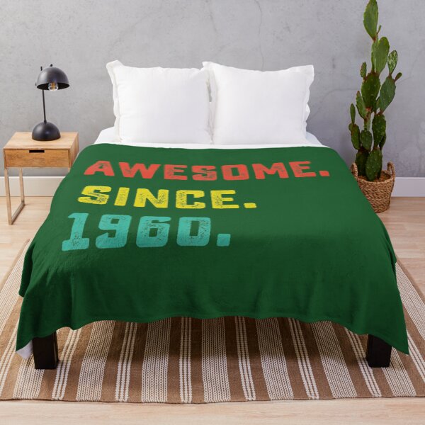 Item preview, 62nd Birthday 	 Vintage Awesome Since 1960 62 Years Old 	 DM93424	 designed and sold by ynwopdxm38.