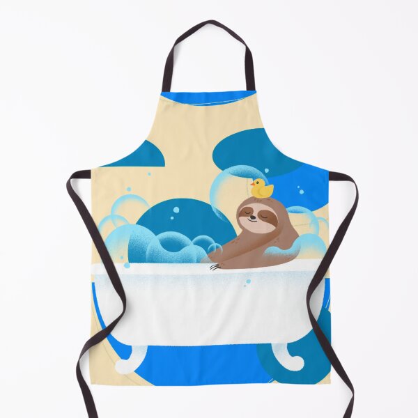 Item preview, Bathtime Sloth designed and sold by MatildaRoseArt.