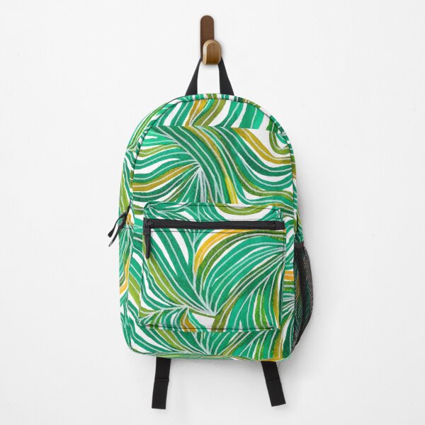Item preview, Watercolor abstract lines green yellow designed and sold by InspiringLines.