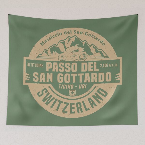 Item preview, Gotthard Pass, Switzerland - mountain pass designed and sold by studio838.