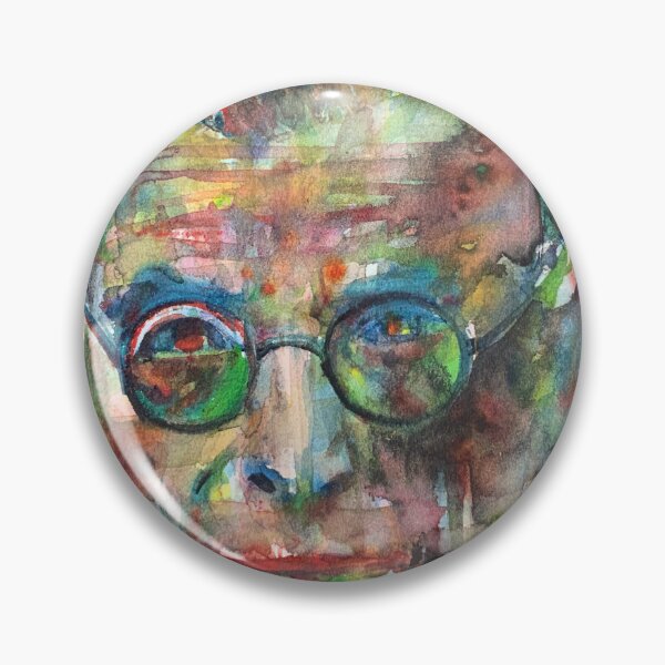 Item preview, SAMUEL BECKETT watercolor portrait .14 designed and sold by lautir.