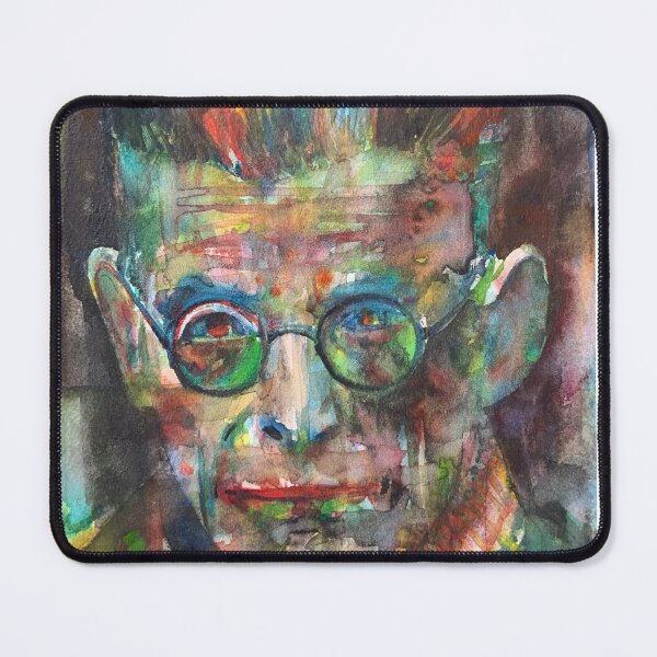 Item preview, SAMUEL BECKETT watercolor portrait .14 designed and sold by lautir.