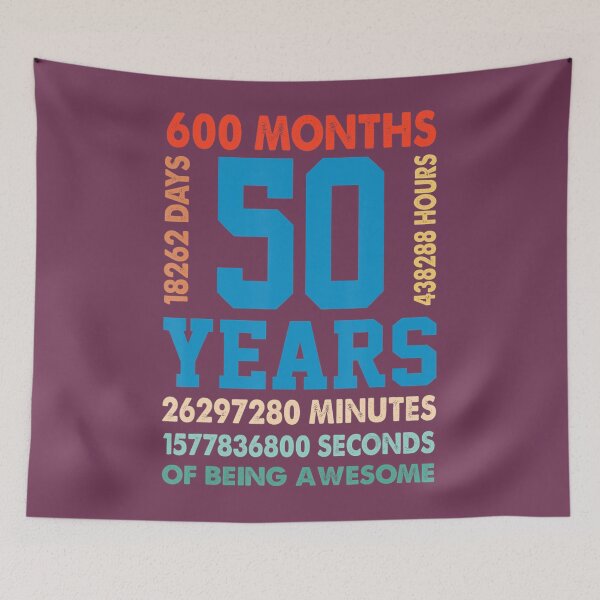 Item preview, 50th Birthday 50 Years Old Being Awesome Bday For 	 	 	 	 designed and sold by hednramasag43.