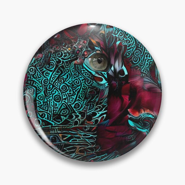 Item preview, red panther designed and sold by L. ROCHE.
