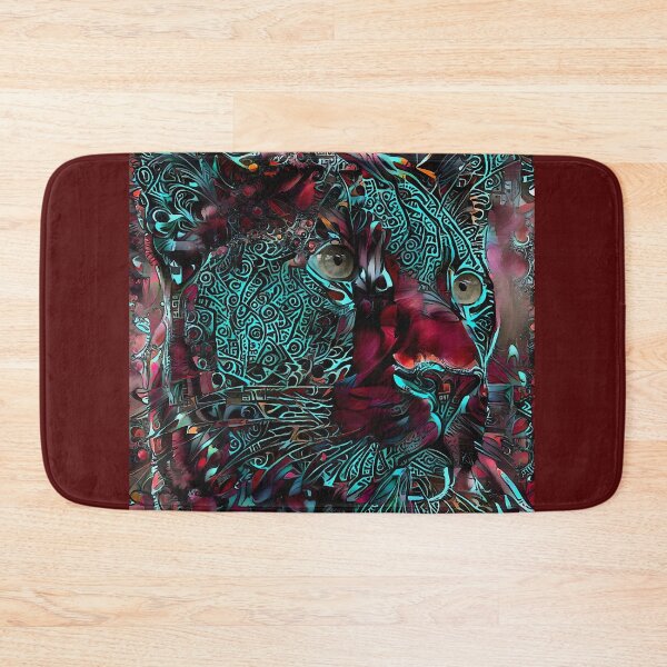 Item preview, red panther designed and sold by L. ROCHE.