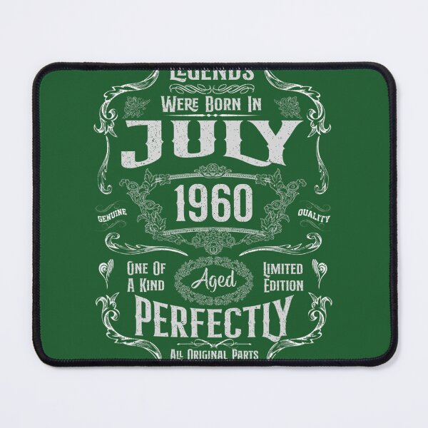 Item preview, 62Nd Birthday Legends Were Born In July 1960  DM21667	 designed and sold by ynwopdxm38.