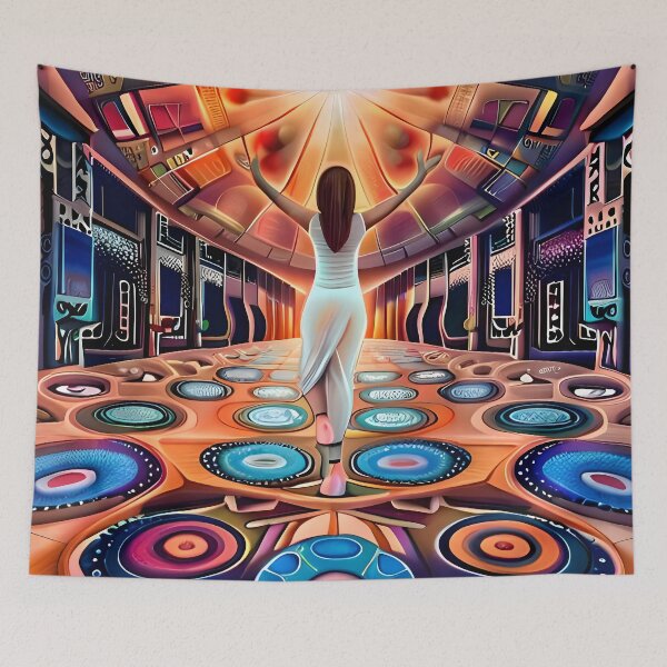 Item preview, Transcendental Awakening: Journey to Cosmic Bliss designed and sold by TheOpiumHouse.