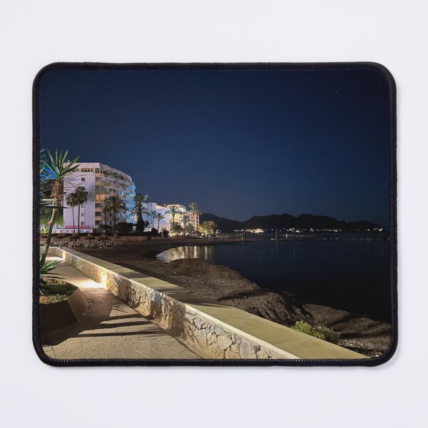 Item preview, Cala Bona at Night Coastline Photography designed and sold by OByD.