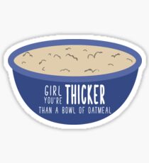 Oatmeal Sticker
