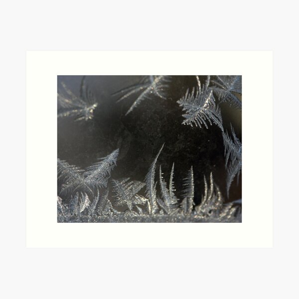 ICE CRYSTAL FANTASY Art Print