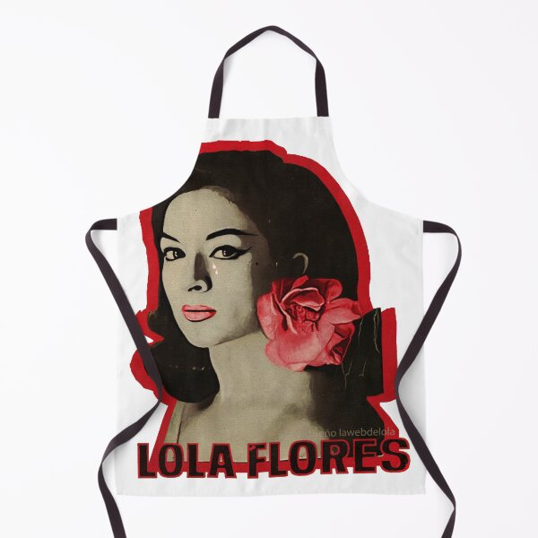 Vista previa del artículo con la obra «Lola Flores Red Flower », diseñado y vendido por JmB Folkloricas.