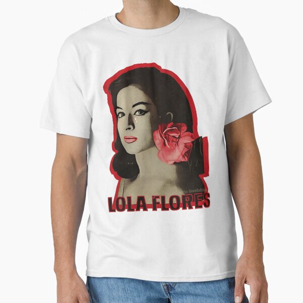 Vista previa del artículo con la obra «Lola Flores Red Flower », diseñado y vendido por JmB Folkloricas.