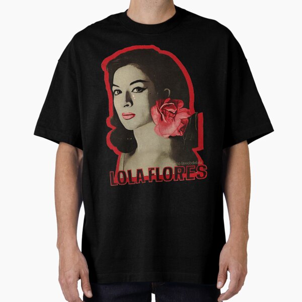 Vista previa del artículo con la obra «Lola Flores Red Flower », diseñado y vendido por JmB Folkloricas.