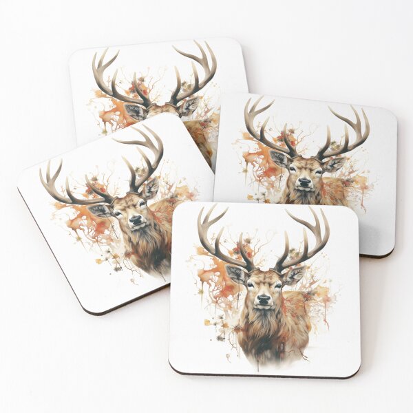 Item preview, Deer with Antlers designed and sold by ethanhuang91.