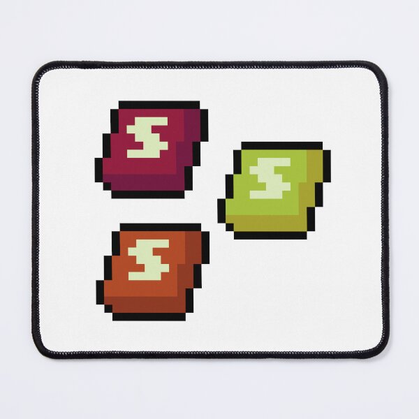 Item preview, Pixel Starbursts - pixel food art designed and sold by LittleFoodShop.