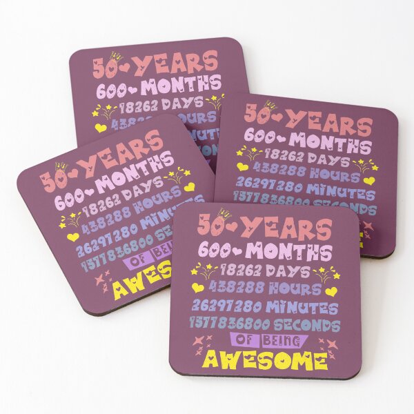 Item preview, 50th Birthday 50 Years Old Being Awesome Bday For 	 	 	 	 designed and sold by hednramasag43.