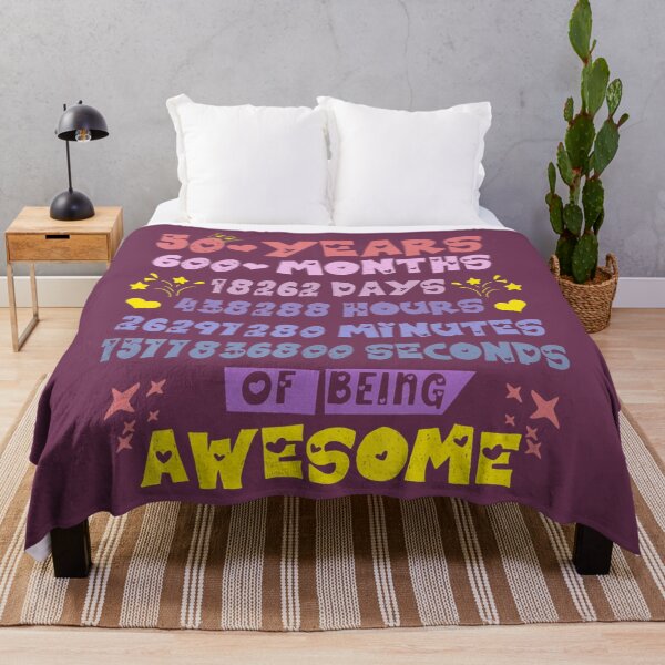 Item preview, 50th Birthday 50 Years Old Being Awesome Bday For designed and sold by hednramasag43.