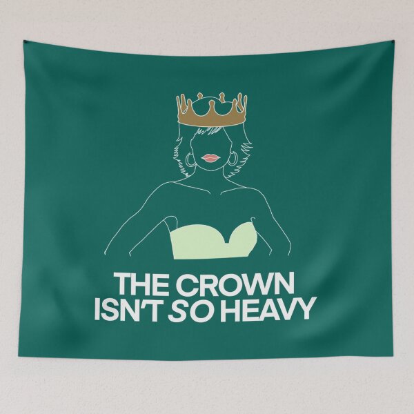 Item preview, Lisa Rinna  The Crown Isnt So Heavy White line154 designed and sold by SandraShields.