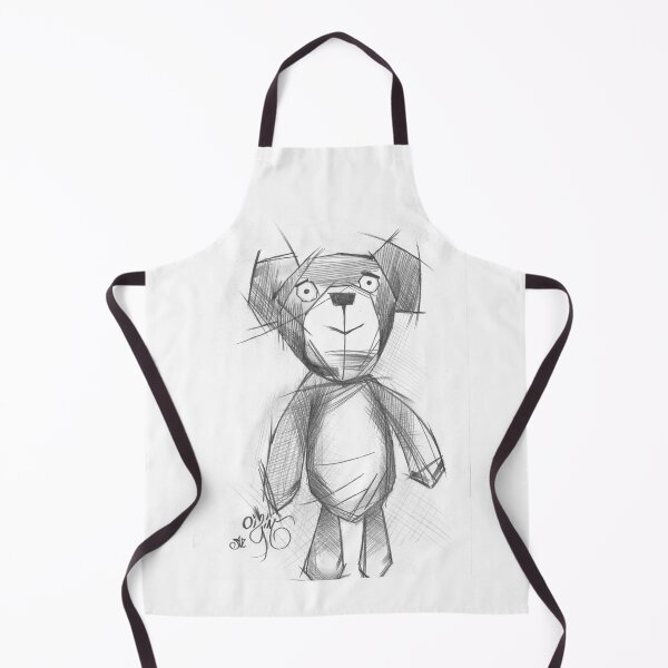 Item preview, Teddy Bear Art drawing desing designed and sold by RM-ART-STUDIO.