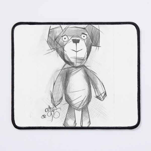 Item preview, Teddy Bear Art drawing desing designed and sold by RM-ART-STUDIO.
