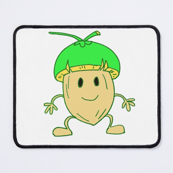Item preview, half peeled coconut designed and sold by monissolo.